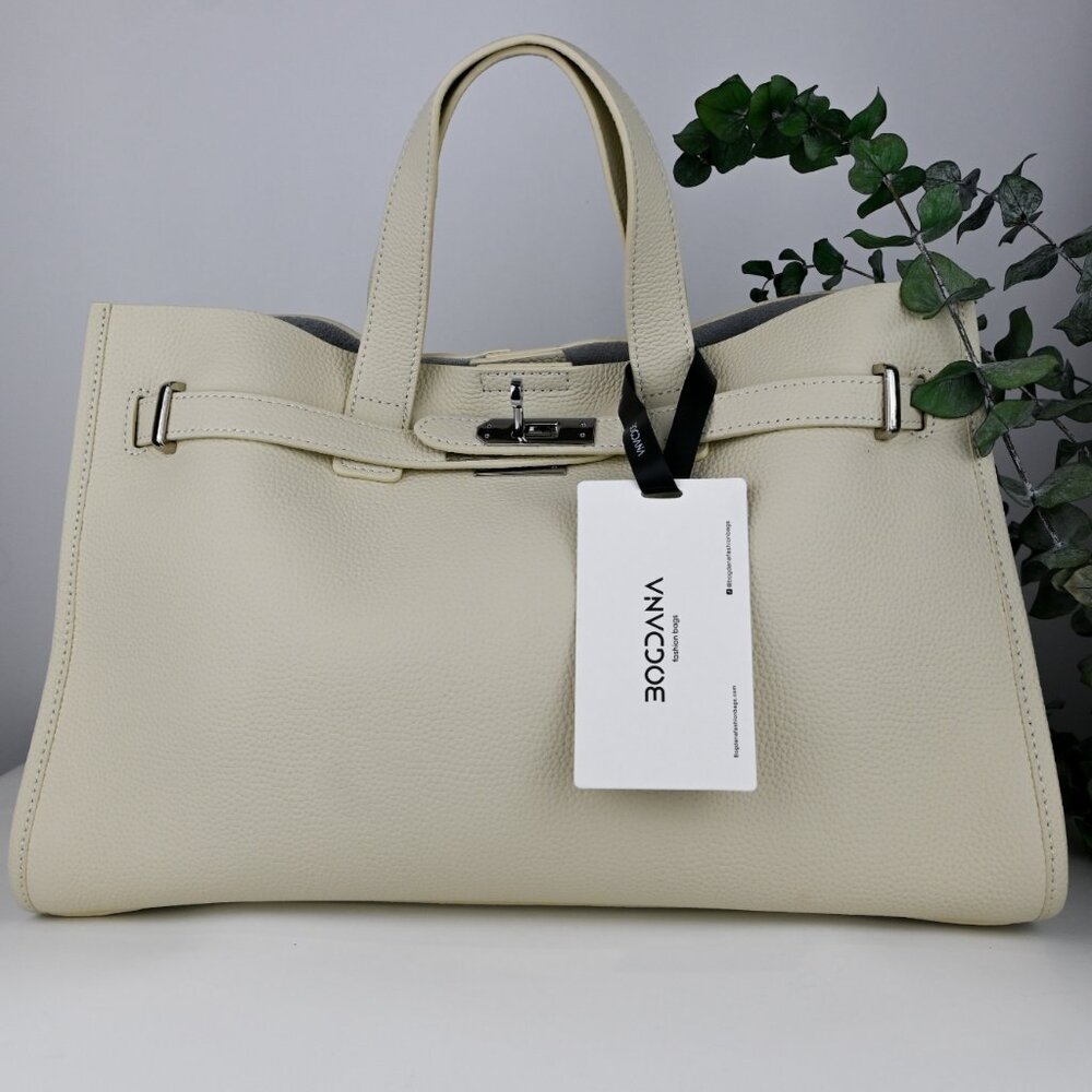 Bogdana Urban Luxe — Genuine Leather Power Tote. Women’s shoulder bag
